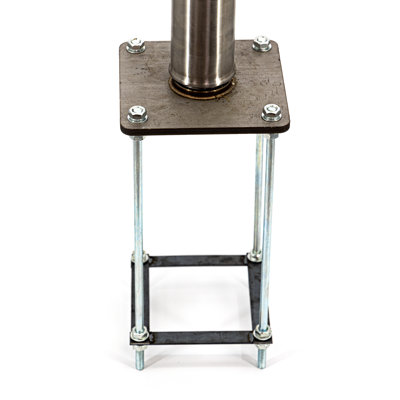 Ensemble de cadre de base renforcé Oliver pour toile d'ombrage