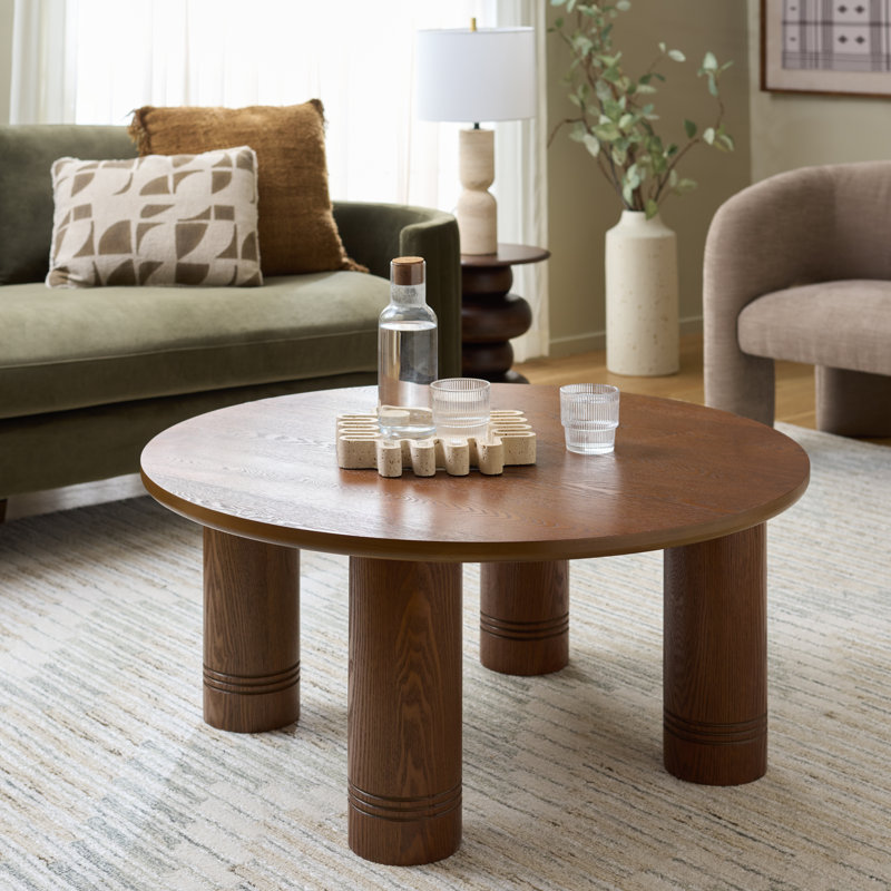 Table basse Ann Canino, Noyer
