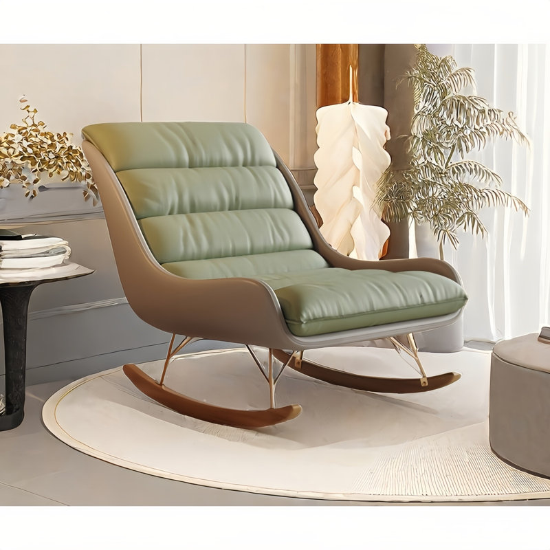 Fauteuil berçant, Vert menthe