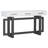 57" Elegant Console Table With Three Drawers