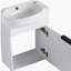 Meuble-lavabo avec lavabo Doors, 16 po pour petite salle de bain-120102144