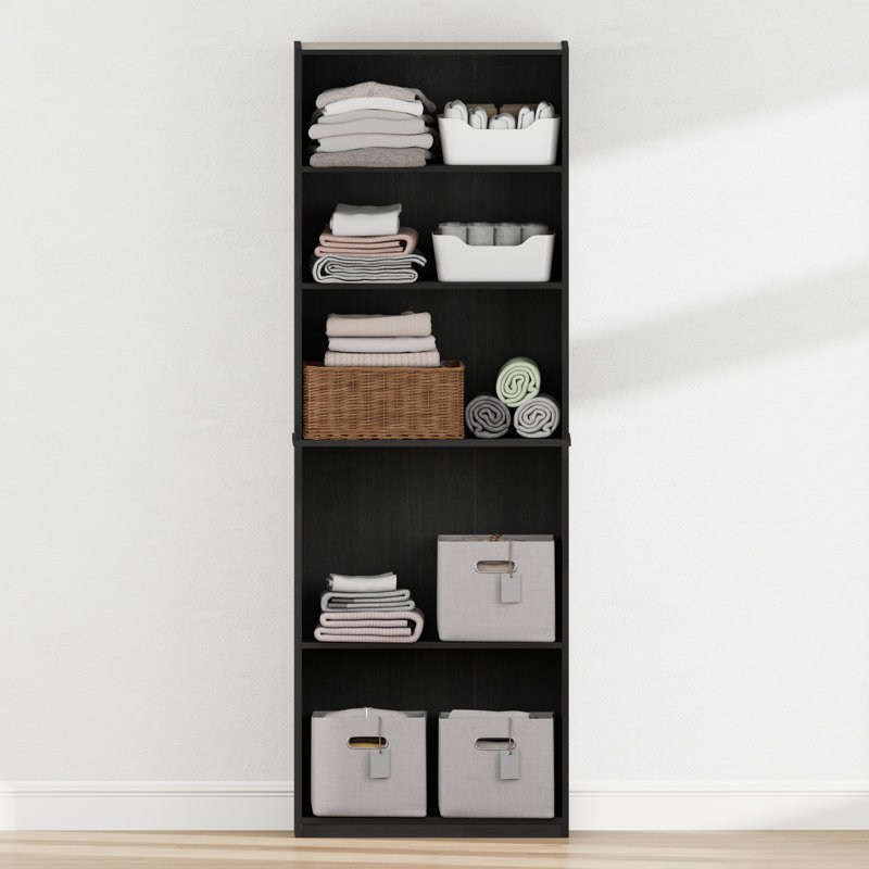 Organisateur de rangement Traven, Bois noir