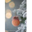 Boule de Noël décorative en verre 3,9 "3,9" (ensemble de 6)