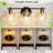 3-Light Hammered Glass Vanity Light