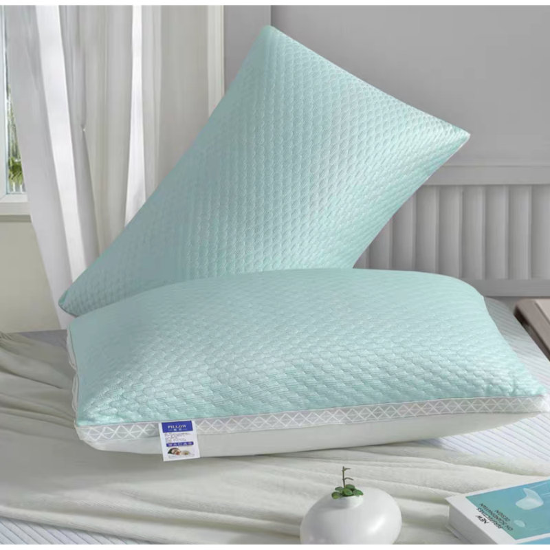 Cooling Breathable Tofu Pillows-Sky Blue(1Pack), Sky Blue, Single