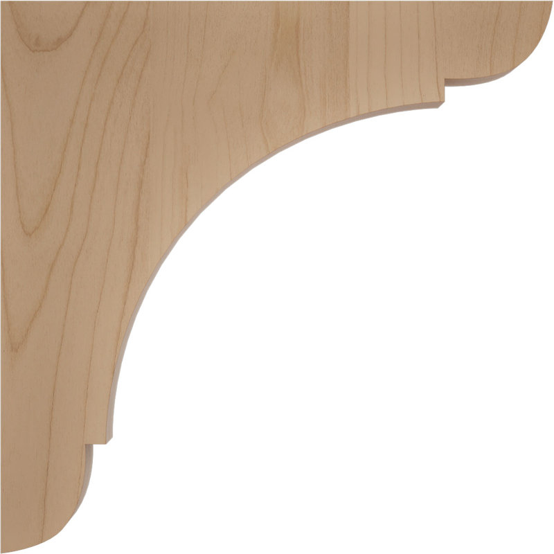 Support olympique en bois, Aulne, H 10 po x l 1,75 po x P 10 po