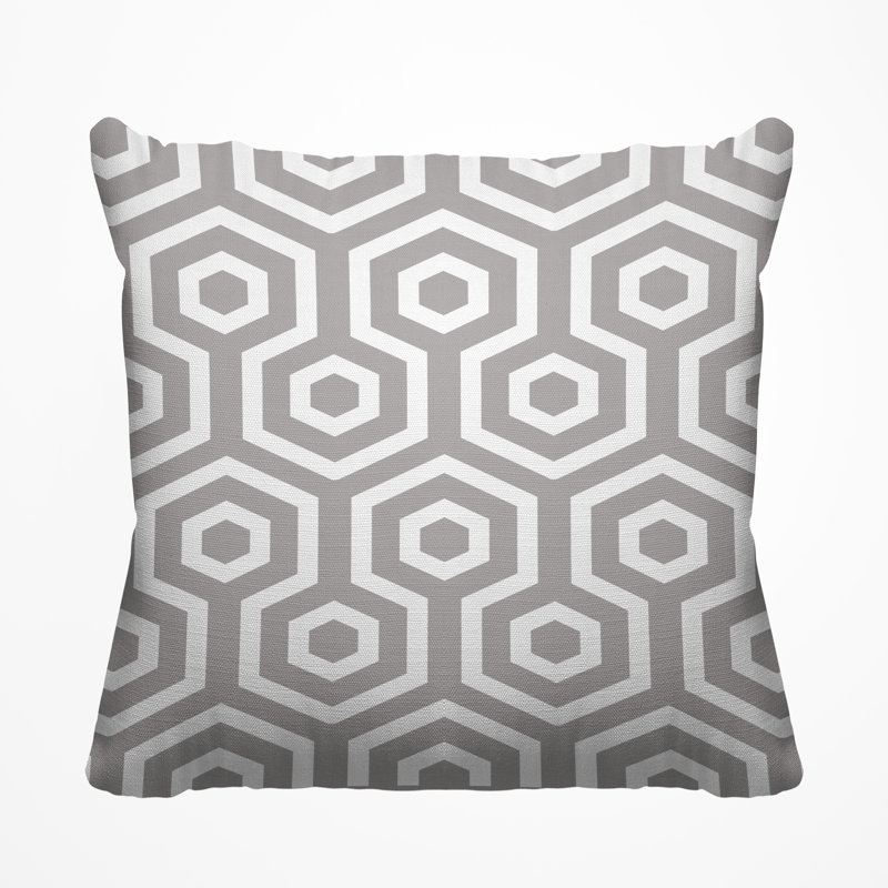 Housse et insert de coussin décoratif extérieur Hilton, H 17 po x l 17 po, Truite
