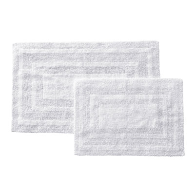 Ensemble de 2 tapis de bain antidérapants en coton touffeté Eddie Bauer Logan