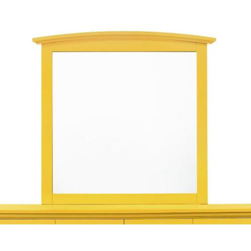 Miroir mural Hammond, Jaune
