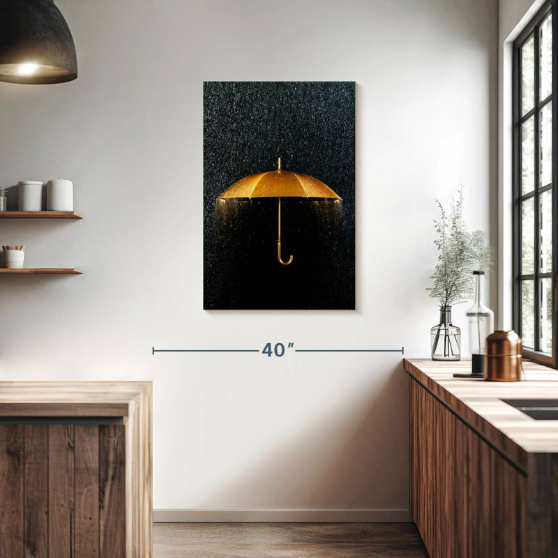 Kerner Gold Umbrella, 36" H x 24" W