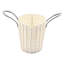 Panier trapèze pliable avec poignée Rebrilliant 18,9 "avec poignée (ensemble de 4)-42770012