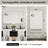 Front LED Anti-Fog Bathroom Vanity Mirror with Beveled Metal Framed-851420677-851420674-851420672