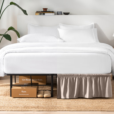 Jupe de lit ajustable 15 "