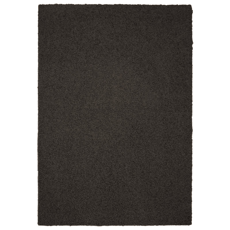 Tapis touffeté chocolat, Rectangle 7 pi 6 po x 9 pi 6 po