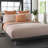 Leaves Standard Cotton Reversible Quilt Set-1601054027-1601054026