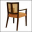 Ensemble de 2 chaises de salle à manger élégantes en rotin avec accoudoirs à dossier, durables et confortables pour les intérieurs modernes-1657818121-1657818135