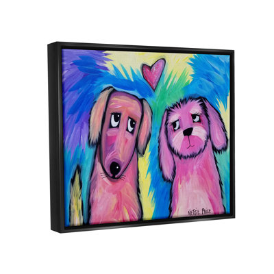 «Abstract Dog Friends» par Nettie Price
