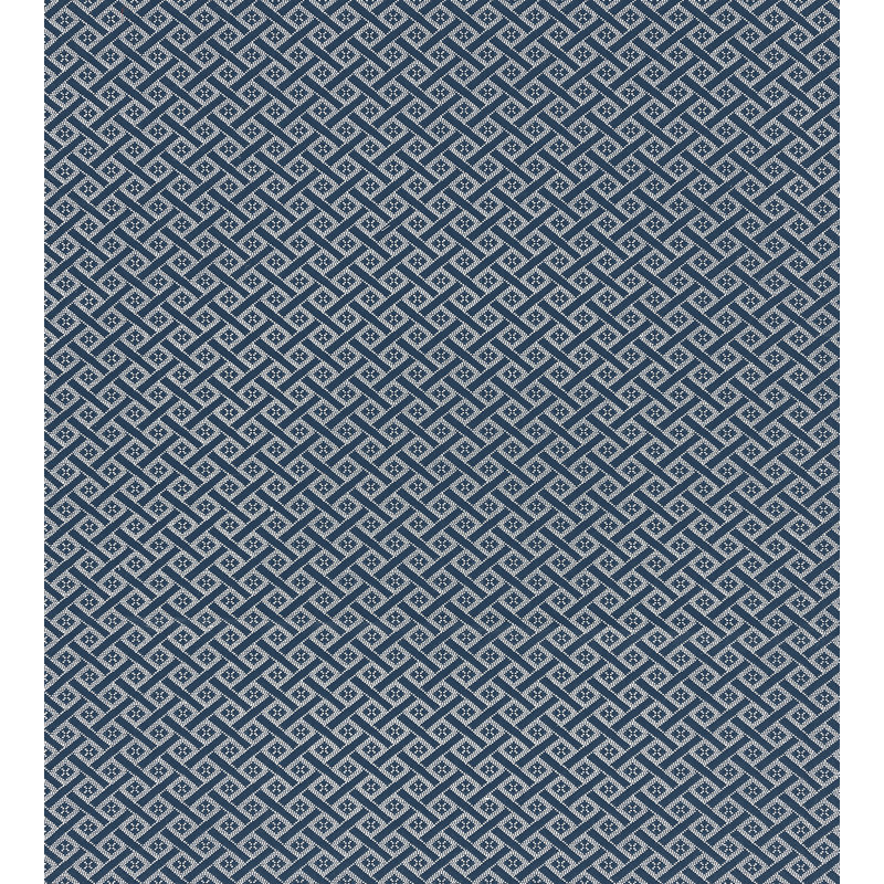 Tissu matelassé Calabria Diamante, Bleu marine