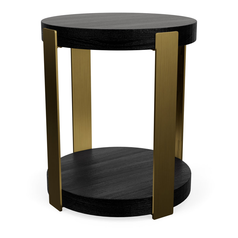 Round End Table, Round