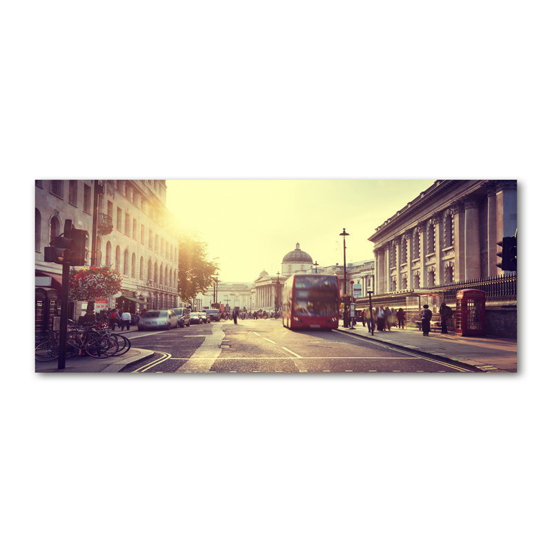 London - No Frame Print on Canvas