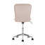Chaise de travail en velours Swarey Wave Glenview-140261190