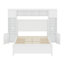 Lit en bois avec armoire et tablette tout-en-un-723488298