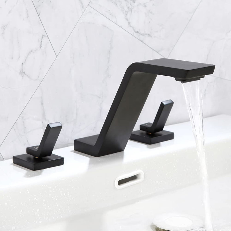 Robinet de salle de bain à large entraxe