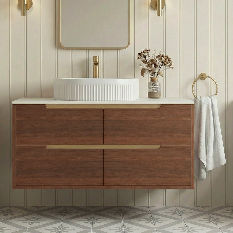 Meuble-lavabo 36 po avec lavabo en céramique