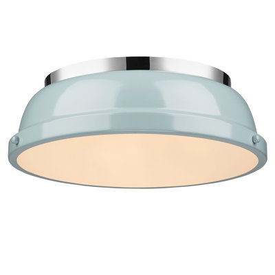Calico Steel Flush Mount