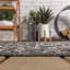 Tapis intérieur / extérieur noir / gris Massimo Bohemian Medallion-754172697