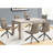 Beige Laminate Dining Table, 60" Rectangular, Modern, For Rectangular Taupe Construction Events