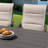 Patio 7-Piece Dining Table Set with Umbrella Hole and PVC-coated polyester Chairs-1411095636