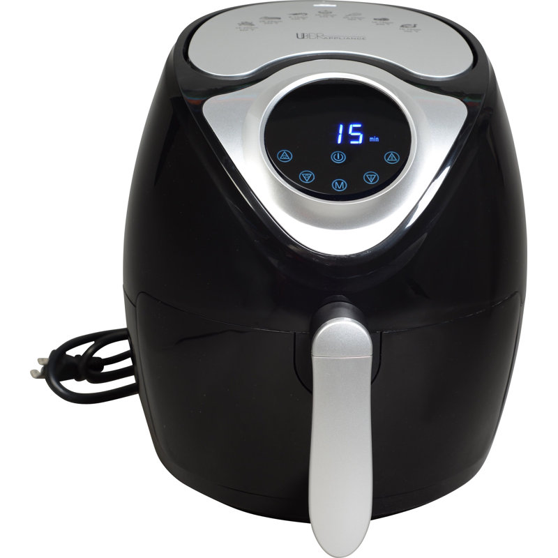 Uber Appliance 3.69 Qt. 1300 Watts Digital Touch Screen Programmable Air Fryer
