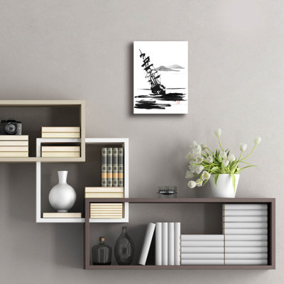 «Boat» par Pechane, acrylique