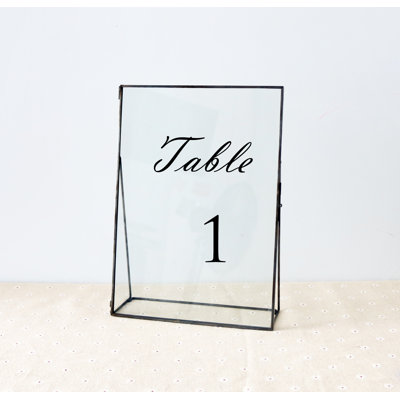 Rosie Gold and Clear Single Picture Frame