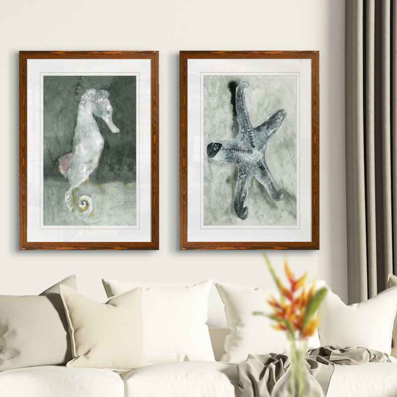 Aquatique I par Vincent Van Gogh - reproduction d'art encadrée, H 20 po x l 16 po x P 1,25 po, Papier avec cadre érable