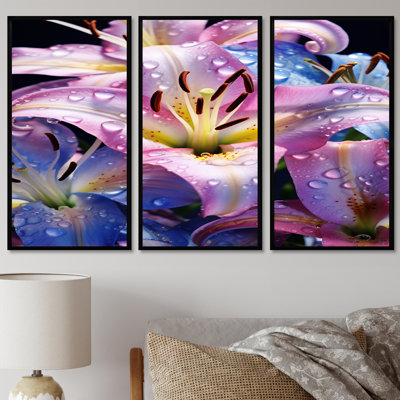 Rutz - ensemble de reproductions d'art mural Lily