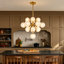 Lustre moderne en verre Scituate-88410987