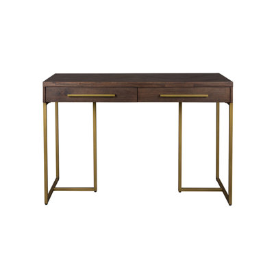 47'' Solid Wood Top Console Table