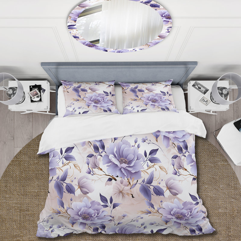 Ensemble de housse de couette Ethereal, Housse de couette pour très grand lit et 2 très