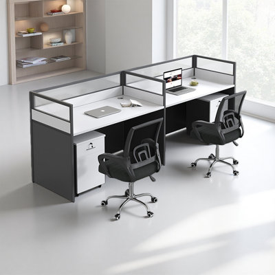 Bureau rectangulaire pour 2 personnes