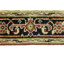 Tapis oriental rouge / crème / jaune en laine noué à la main 3 pi 10 po x 6 pi Gallipolis