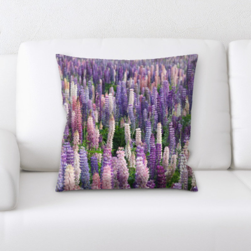 Microsuede Throw Pillow