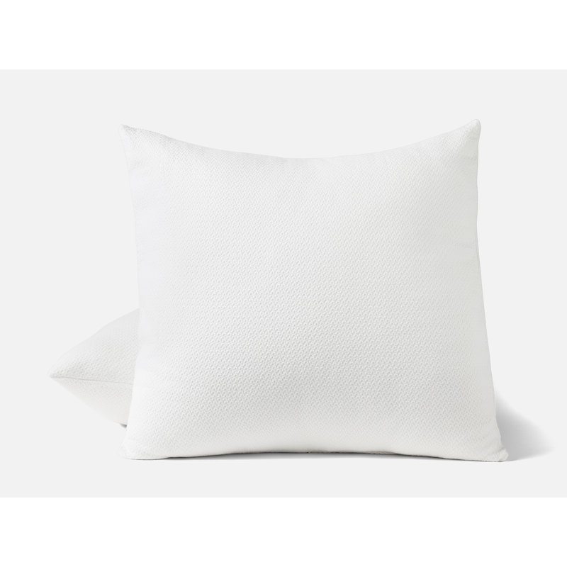 Taie décorative classique en coton biologique, Blanc alpin