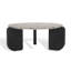 Graelyn Marble Top Coffee Table-2000067734