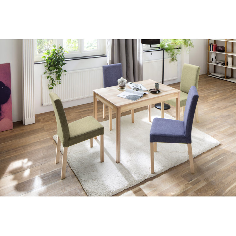 Crotty Beech Solid Wood Dining Table, 76cm H x 110cm W x 70cm D