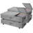 Under Bed Storage With Wheels 2 Pack， Lids Rolling And Handles