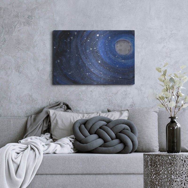 «Starry Night Sky 1» par Erin McGee Ferrell, art mural en métal, H 24 po x l 36 po