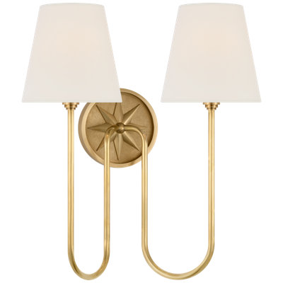 Polaris 2 - Light Armed Sconce By Chapman & Myers