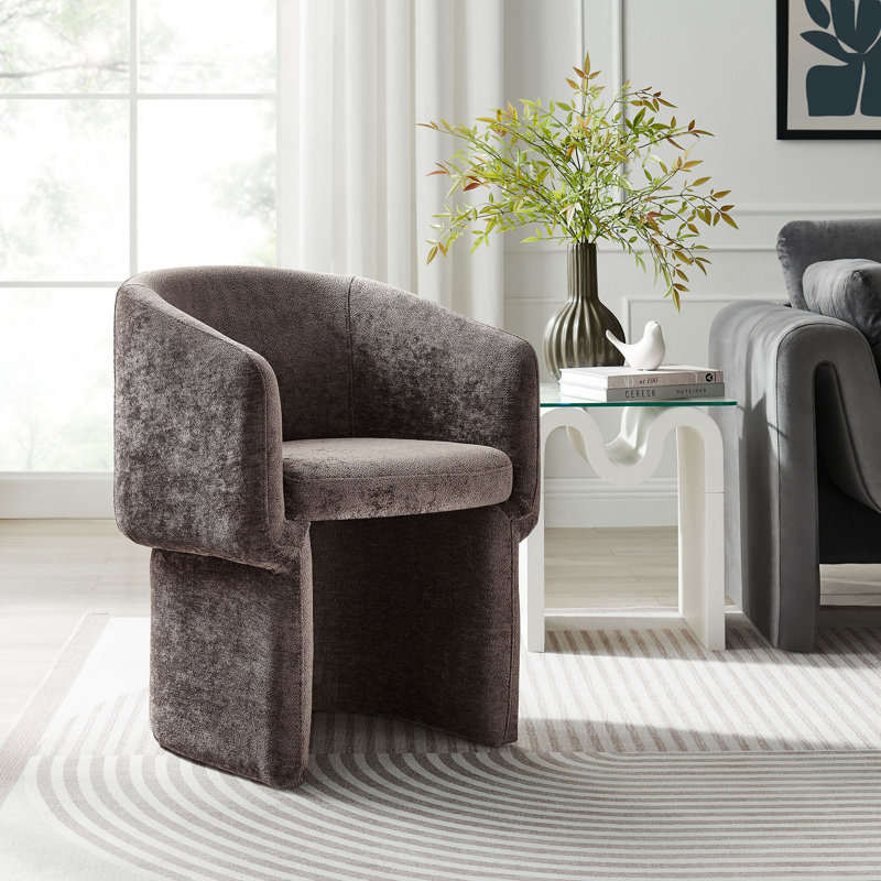 Fauteuil Verity, Brun chocolat